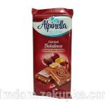 Шоколад "Alpinella Czekolada Peanuts and Raisins" (Альпінелла молочний з арахісом і родзинками), Польща