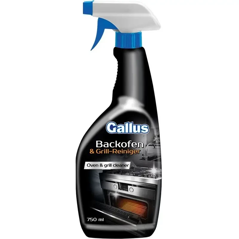 Очисний засіб для духовок і грилів Gallus Backofen&Grill-Reiniger 750 мл Німеччина