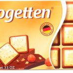 Шоколад "Schogetten Trilogia" (з грильяжем і лісовими горіхами, три шари), Німеччина, 100 г