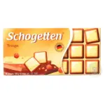 Шоколад “Schogetten Trilogia” (з грильяжем і лісовими горіхами, три шари), Німеччина, 100 г