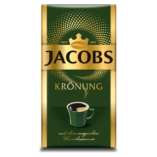 Кава мелена JACOBS Kronung (королівський) Німеччина 500 г