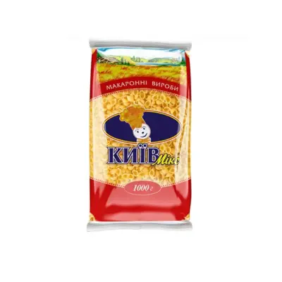Макаронні вироби Черепашки маленькі (Мушлі) Київ Мікс 1кг