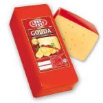 Сир голандський Гауда Zlota Gouda z dziurami 1кг Польща