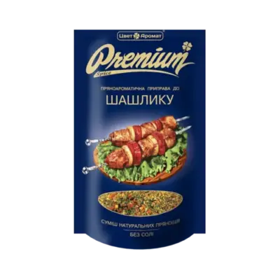 Приправа для шашлику Преміум без ГМО Колір Аромат 25 г