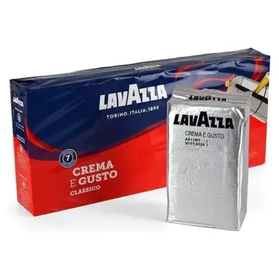 Кава мелена Lavazza Crema e Gusto classico 250 г (економ. сіра) Італія