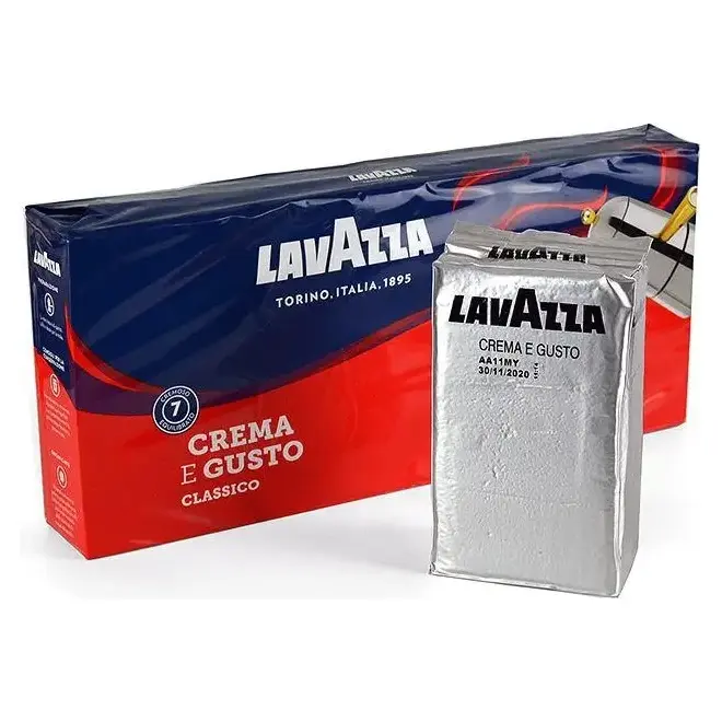 Кава мелена Lavazza Crema e Gusto classico 250 г (економ. сіра) Італія