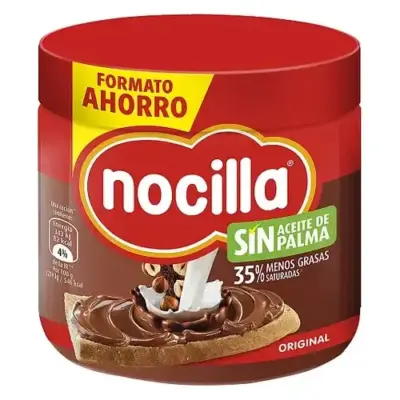 Шоколадно-горіхова паста Nocilla Original без пальмової олії та глютену Nocilla 900 г Іспанія
