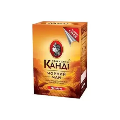 Чай цейлонський чорний байховий Принцеса Канді 45 г
