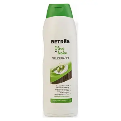 Гель для душу Оливкове молочко Batres oliva gel de bano 1250 мл Іспанія