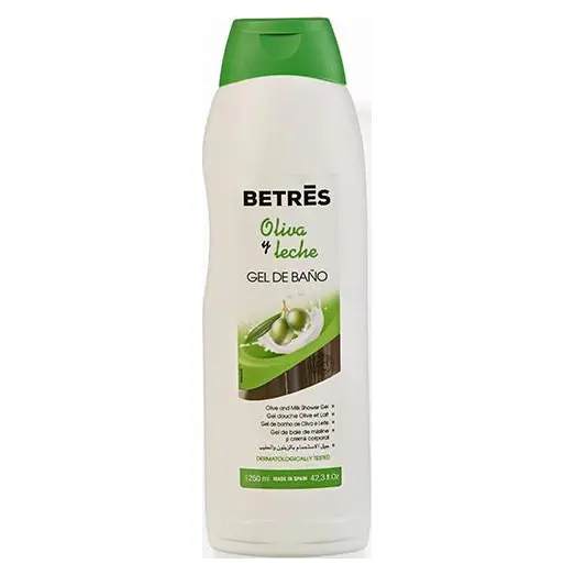 Гель для душу Оливкове молочко Batres oliva gel de bano 1250 мл Іспанія