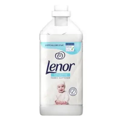 Безфосфатний кондиціонер для білизни Lenor Sensitive Дитячий 1,36 л Чехія