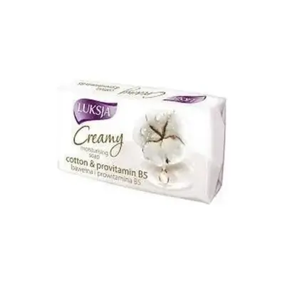Зволожувальне крем-мило з вітамінами Luksja Creamy Oils (екстракт бавовни) 95 г Польща