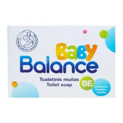 Дитяче крем-мило з вітамінами Baby balance soap 90 г Литва