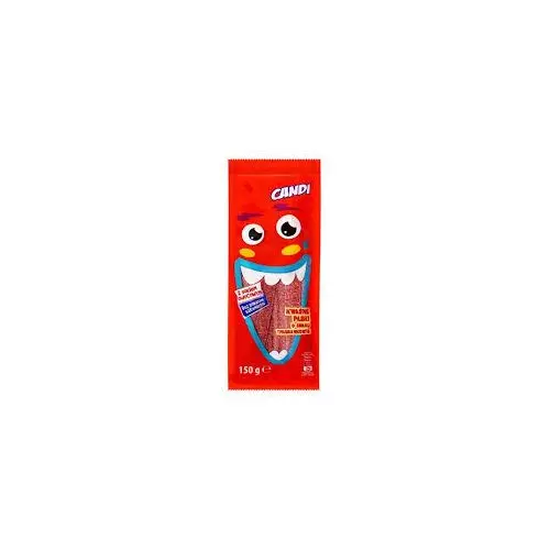Желейні цукерки кислі зі смаком Полуниці Candi Strawberry 150 г