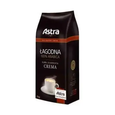 Кава в зернах Astra Crema 100% Арабіка 1кг