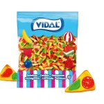 Желейні жувальні цукерки БЕЗ ГЛЮТЕНА Vidal Pizza 10 шт. х 6,5 г Іспанія