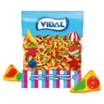 Желейні жувальні цукерки БЕЗ ГЛЮТЕНА Vidal Pizza 10 шт. х 6,5 г Іспанія