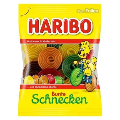 Желейні цукерки равлика Haribo Bunte Schnecken Німеччина  160г