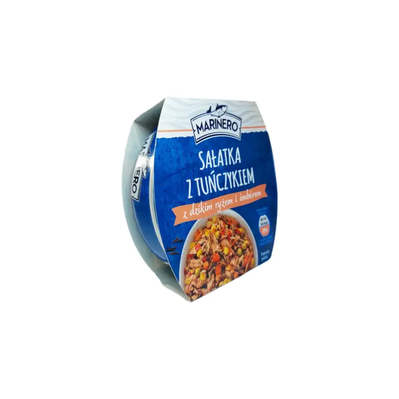 Салат з тунцем (кіноа, сочевиця, вялен. помид та ін) Marinero 160г Польща