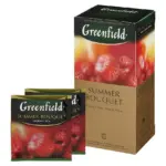 Чай трав’яний з ароматом малини Greenfield “Summer Time” (25 пакетиків х 2г) 50г