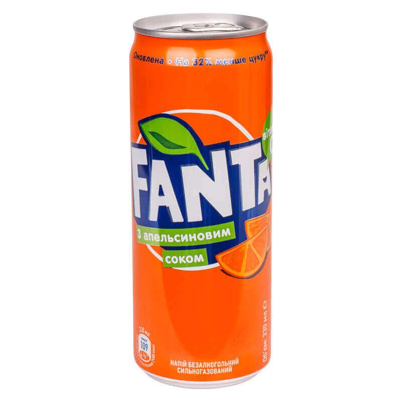 Напій сильногазований Fanta 250 мл