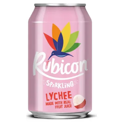 Напій сильногазований Rubicon "Лічі" 330 мл