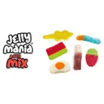 Желейні цукерки БЕЗ ГЛЮТЕНА І ЛАКТОЗИ Jelly Mania acid MIX Іспанія 100 г