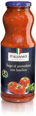 Томатний соус з базиліком Suga al pomodoro con basilico Italiamo 700 г Італія
