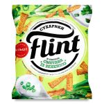 Сухарики пшенично-ржані зі змішаною та зеленню Flint 110г