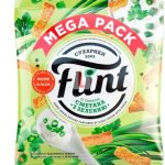 Сухарики пшенично-ржані зі змішаною та зеленню Flint 110г