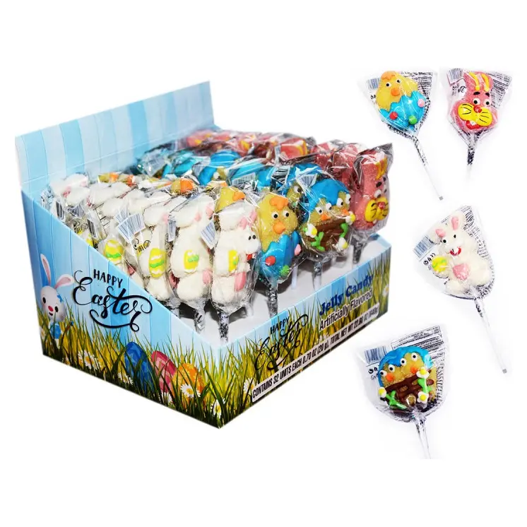 Желейні цукерки JellyCandy Happy Easter 20 г (4шт комплект)