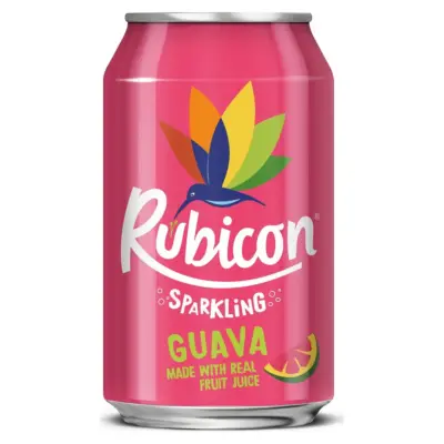Напій сильногазований Rubicon Guava 330мл Великобританія
