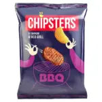 Чипси хвилясті зі смаком м’ясо гриль Chipster’s 120 г