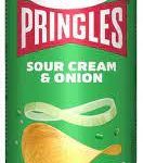 Чипси зі змінною і луком Pringles Sour cream@onion 165 г