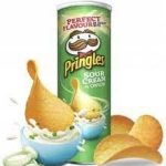 Чипси зі змінною і луком Pringles Sour cream@onion 165 г