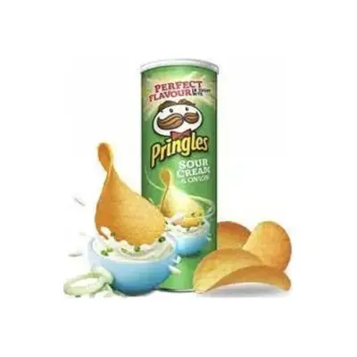 Чипси зі змінною і луком Pringles Sour cream@onion 165 г