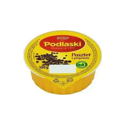 Паштет курячий з перцем Podlaski Drosed Польща 100 г