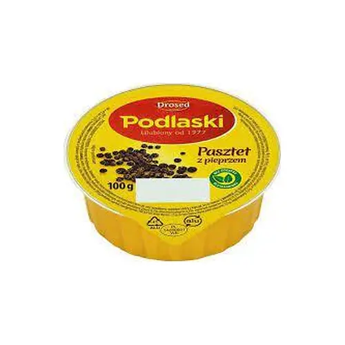 Паштет курячий з перцем Podlaski Drosed Польща 100 г