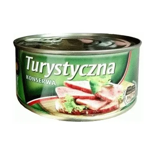 Паштет мясной konserwa Turystyczna Biedronka 300г Польша ж/б