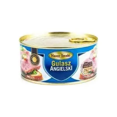 Гуляш свиной Gulasz Angielski Biedorka 300г Польша ж/б