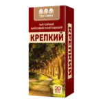 Чай чорний байховий пакетований три Слони Міцний 20 шт. без нитки