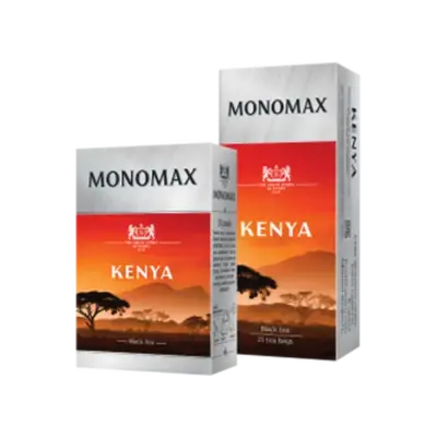 Чай чорний Кенія пакетований Monomax (25 пакетиків х 2 г) 50г