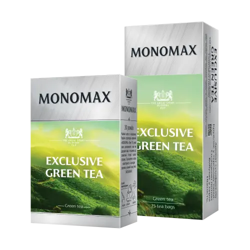 Чай зелений байховий китайський пакетований Monomax (25 пакетиків х 2 г) 50г