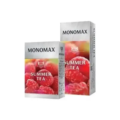 Чай каркаде подрібнений зі смаком малини пакетований Monomax (25 пакетиків х 2 г) 50 г