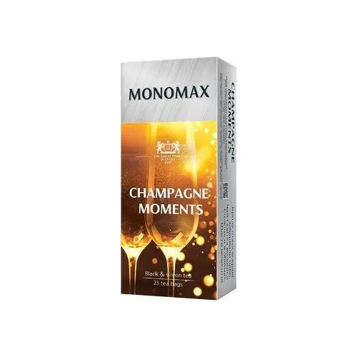 Чай “Бризки шампанського” Champagne Momemt пакетований Monomax (45 пакетиків х 1,5g)67,5г