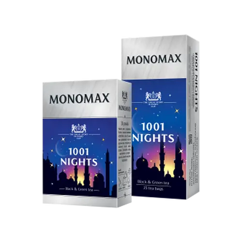 Чай “1001 Nights” пакетований Monomax (25 пакетиків х 1,5 г)37,5 г