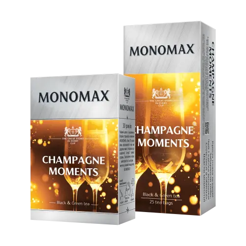 Чай “Бризки шампанського” Champagne Momemt пакетований Monomax (25 пакетиків х 1,5 г)37,5 г