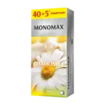 Чай квітковий Ромашка пакетований Monomax (45 пакетиків х 1,3 г)58,5г