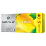 Чай чорний байховий зі смаком лимона пакетований Monomax (45 пакетиків х 1,5 г) 67,5 г