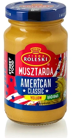 Гірчиця американська класична Roleski Musztarda 200 г Польща